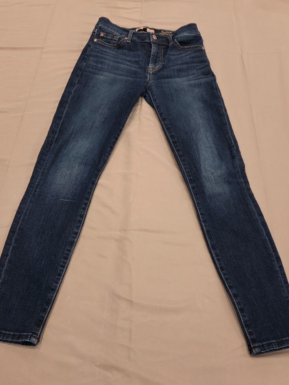 7 For All Mankind b(air) The Ankle Skinny Jeans – Size 27